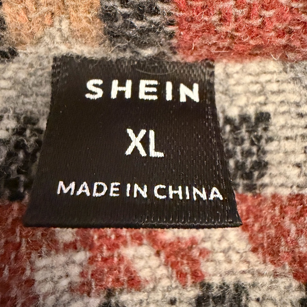 Shein Multicolor Geometric Jacket - image 4